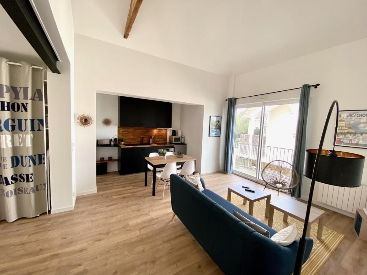 Chaleureux Appartement Aux Allures Nordiques Arcachon Exterior foto